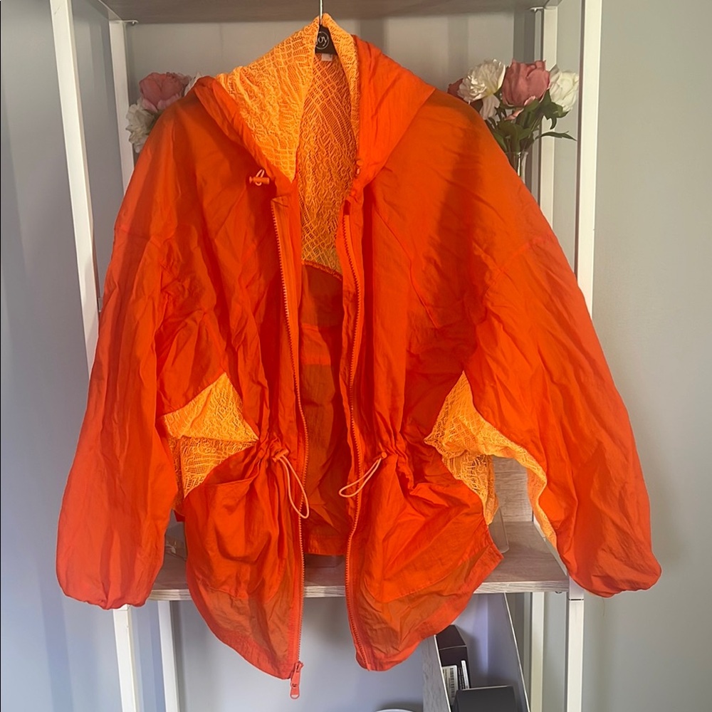 FP Movement by Free People Vibrant Orange Puffer Jacket